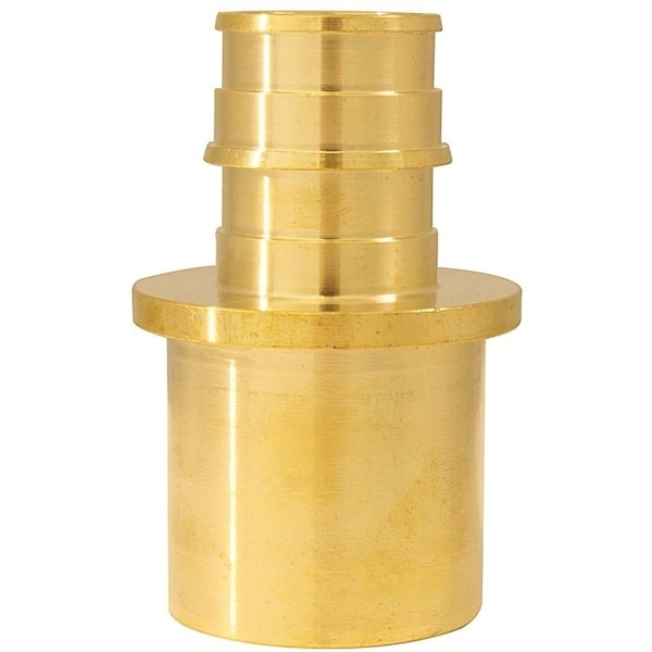 Apollo Valves ExpansionPEX Series Reducing Pipe Adapter, 34 x 1 in, Barb x Male Sweat, Brass EPXMS341 - main