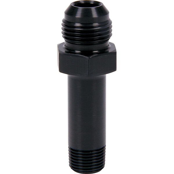 Powerhouse 0.38 in. NPT to -10 AN x 3 in. Aluminum Oil Inlet Fitting PO3621514 - main