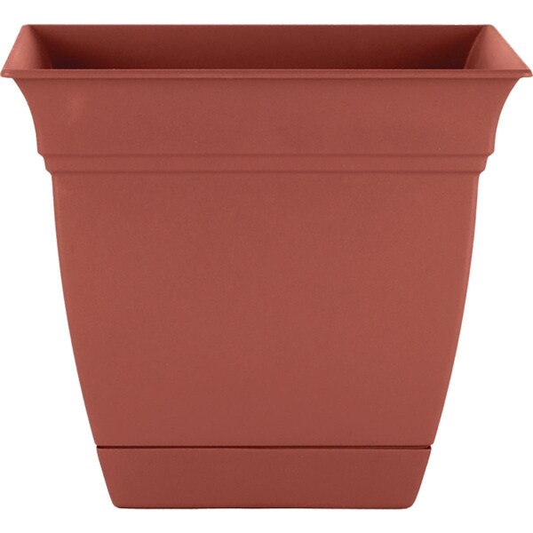 Hc Companies Eclipse 8'' x 8'' x 7'' Resin Clay Planter ECP08000E35 - main