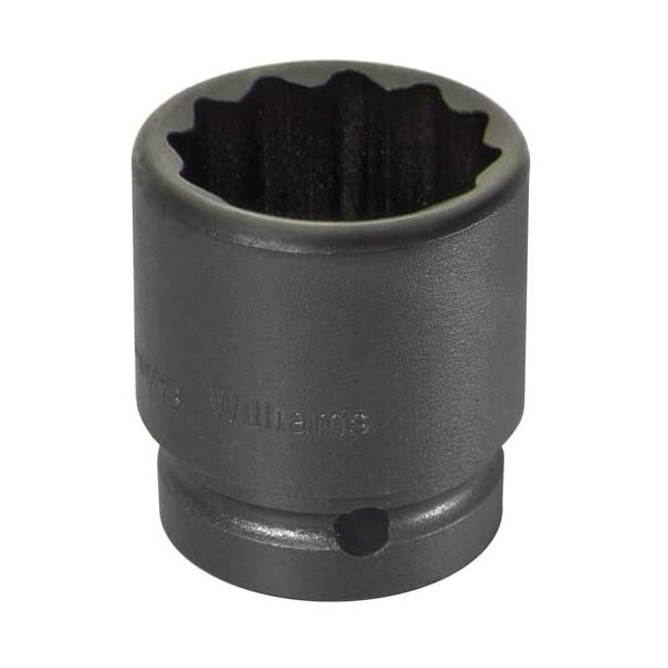 Williams 1" Drive Impact Socket Black Industrial, 1" D, 5/8 12 Pt JHW39720 - main