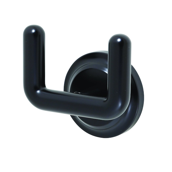 Speakman Double Robe Hook, Matte Black SA-4608-MB - main