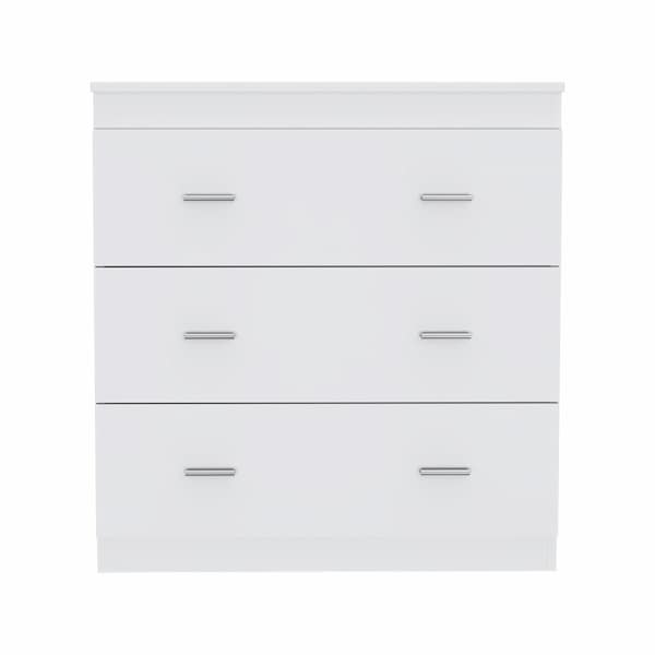 Homeroots 32" White Six Drawer Dresser 478396 - main