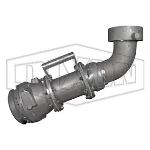 Dixon Rail Car Unloading Assembly, 4 in x 5-1/4-4 Nominal, Aluminum, Domestic ATC40ASSAPI - main