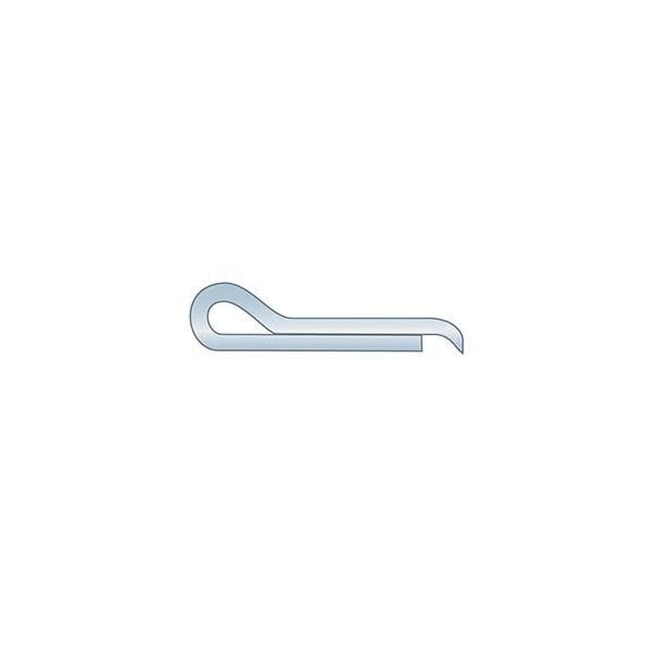 Huyett Hammerlock Cotter Pin, Zinc Plated Carbon Steel, 0.109 in Dia x 2.000 in Effective Length CPHZ-109-2000 - main