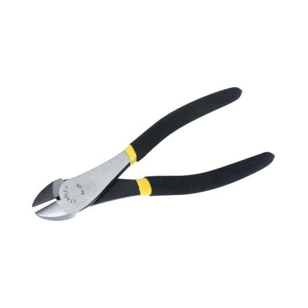 Stanley 6 in 84 Diagonal Cutting Plier Flush Cut Oval Nose Uninsulated 84-105 - main