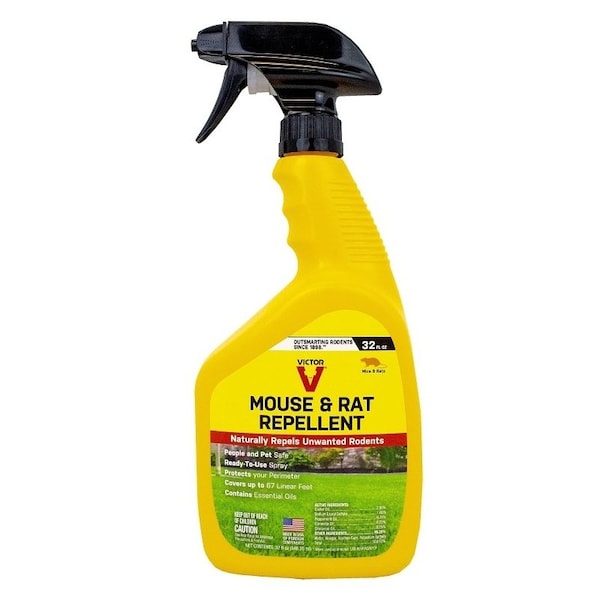 Victor Ready-to-Use Mouse and Rat Repellent Spray, Ready-to-Use, Repels: Mouse, Rats M809 - main
