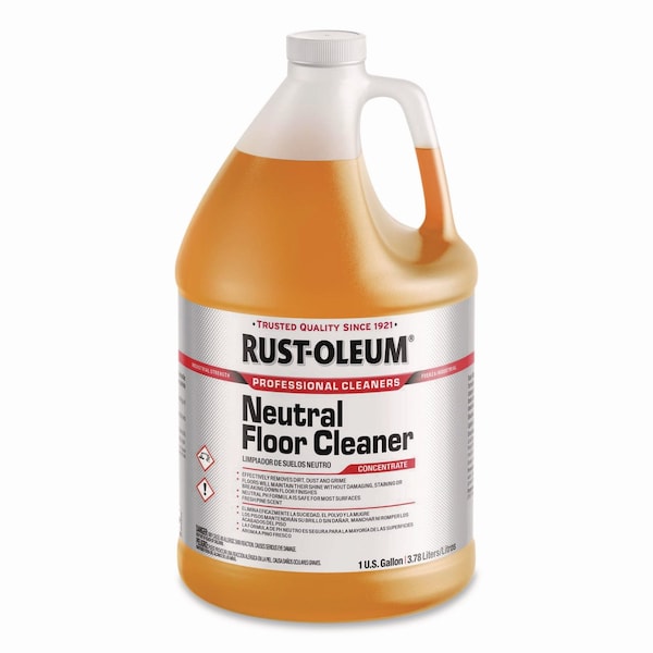 Rust-Oleum Professional Neutral Floor Cleaner Concentrate, Pine Scent, 1 gal Bottle, 4PK 352240 - main
