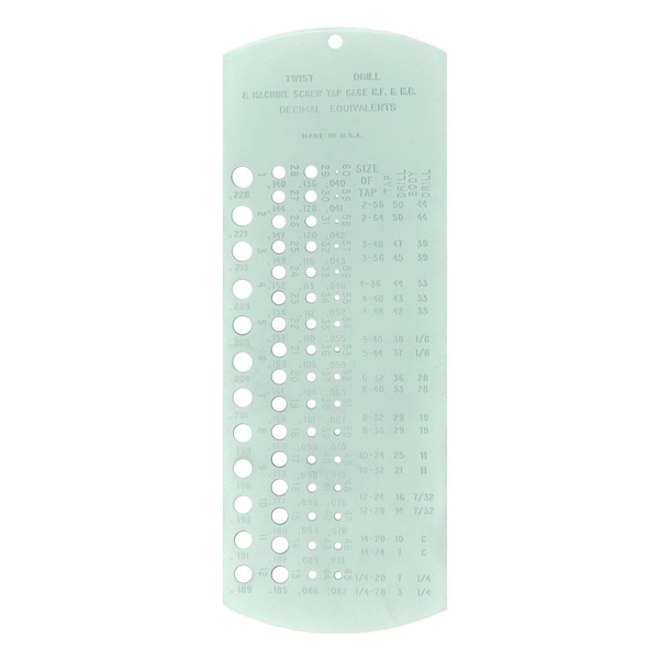 Mitutoyo Twist Drill Gage, 1-60, HQ 950-276 - main