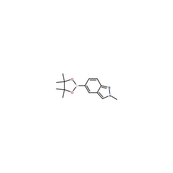 Ak Scientific 2-Methyl-5-(4, 4, 5, 5-tetramethyl-1, 3, 2-dioxaborolan-2-yl)-2H-indazole (5g), CAS 1189746-27-7 X9339-5g - main