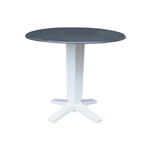 Whitewood Industries Extension Dining Tables, 45 in L, 36.3 in. H, Parawood K05-42DPT-23B-36 - main