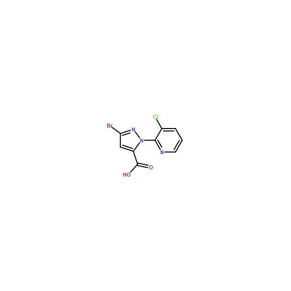 Ak Scientific 3-Bromo-1-(3-chloro-2-pyridinyl)-1H-pyrazole-5-carboxylic acid (25g), CAS 500011-86-9 X8007-25g - main