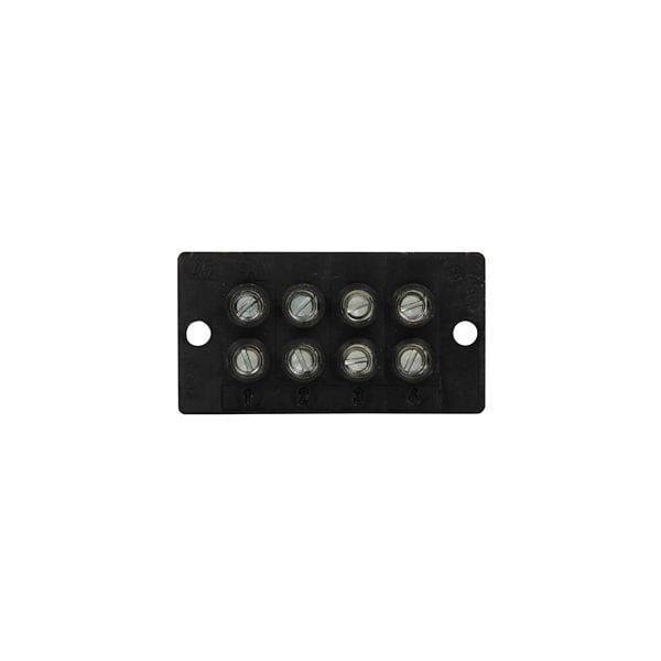 Eaton Bussmann series power terminal block, 600 Vac, 600 Vdc, 90 A, Four-pole, SCCR: 10 kA, 10PK 14004-4 - main
