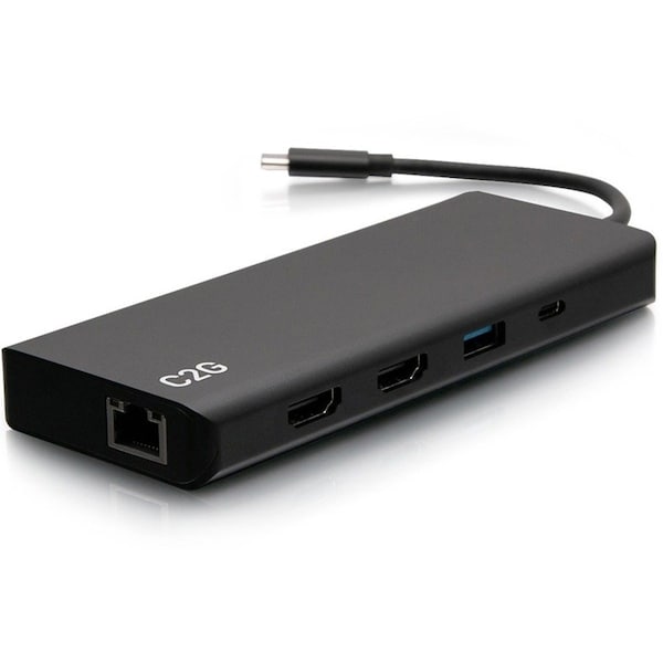 C2G 4K USB MON DOCK PWR HDMI 3.5MM & 60W C2G54487 - main