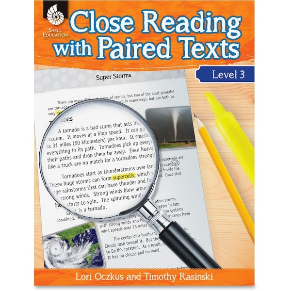 Shell Education Close Reading with Paired Texts Book, Level 3 51359 - main