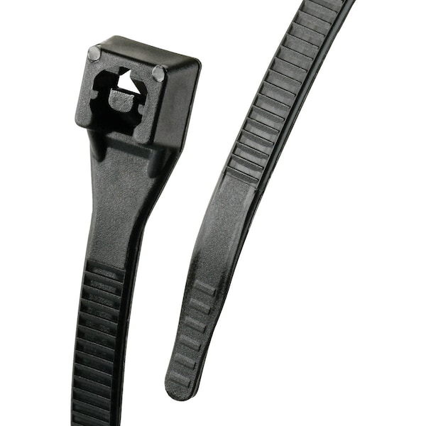 Gardner Bender Xtreme Ties 11'' x 0.17'' Black Nylon Cable Tie, 100PK 46-311UVBFZ - main
