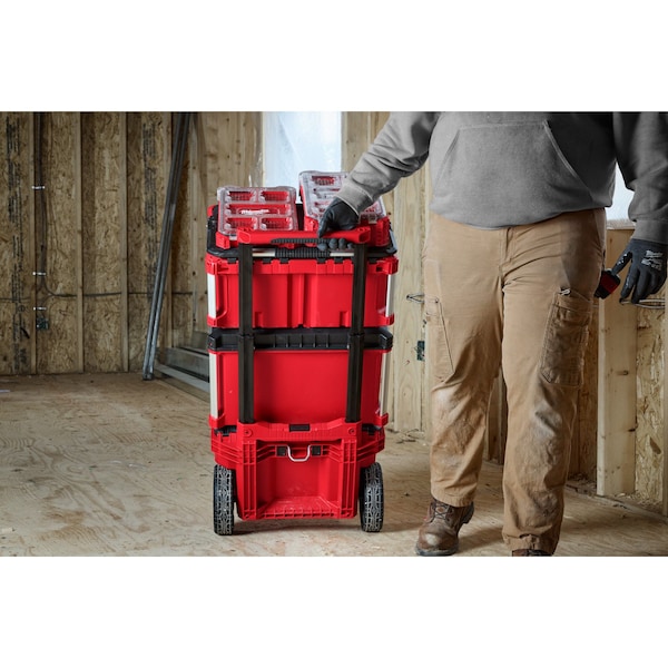 Milwaukee Tool PACKOUT Rolling Tool Box, 22 in L x 19 in W x 29 in