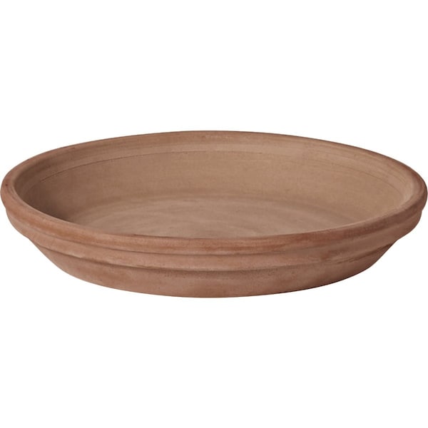 Deroma 3.5'' Grafite Clay Standard Saucer 8709CPZ - main