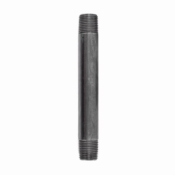 Ace Trading - Nipple 3/8 in. MIP each X 3/8 in. D MIP Black Steel 6 in. L Nipple 308UP38X6 - main
