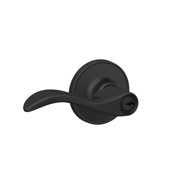 Schlage Residential - J Series Schlage Residential Entry Lock Seville Lever with C Keyway; 16255 Latch and 10101 Strike Matte J54SEV622 - main