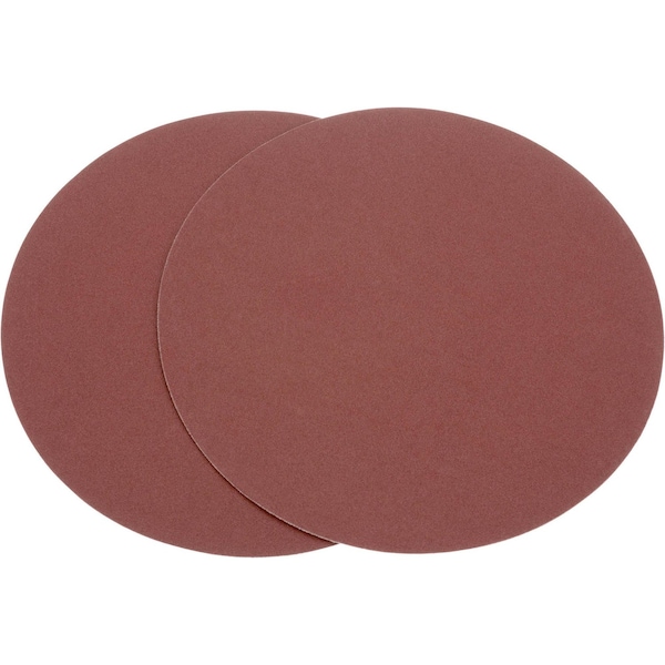 Woodstock 12" A/O Sanding Disc, 80 Grit PSA, 2PK D1336 - main