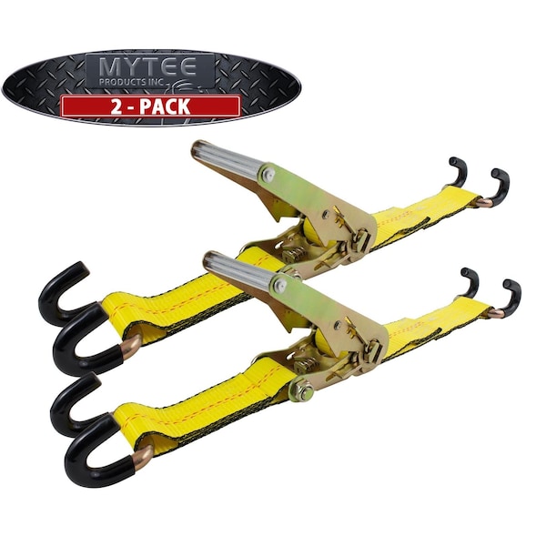 Mytee Products Steering Wheel Lock with Coated Claw Hooks for Wrecker Tow Truck, 2PK RST-SWLx2 - main