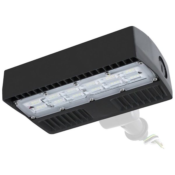 Sunlite LED Outdoor Street Light 20W 120-277V 5000K 2200 Lumens ETL & DLC Listed, Bronze Finish 85320-SU - main