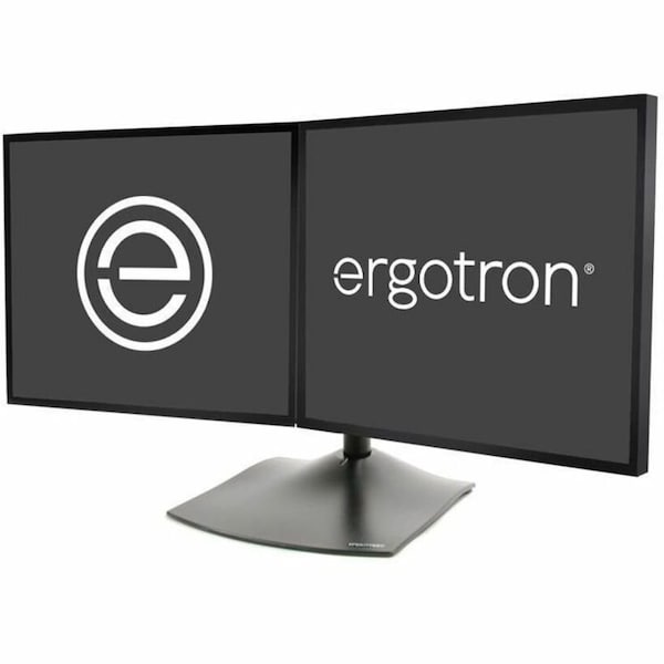 Ergotron DS100 Dual Monitor Desk Stand 33-322-200 - main