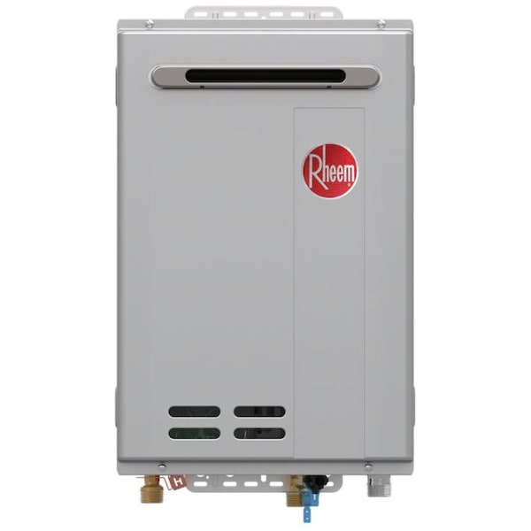 Rheem RTG 9.5 GPM 199,900 BTU 120 Volt Residential Outdoor Natural Gas Tankless Water Heater RTG-95XLN-3 - main
