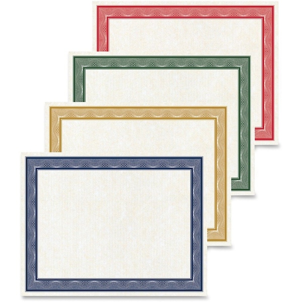 Geographics CERTIFICATE, PREM, 40CT, AST, 40PK 48669 - main