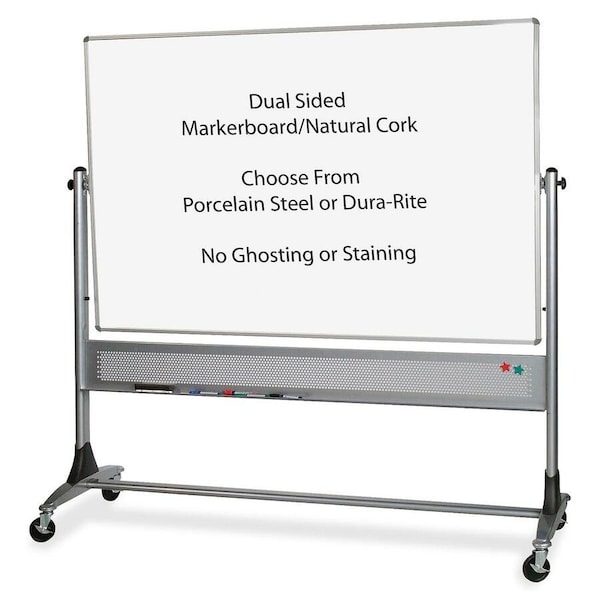 Best-Rite Combination Bulletin Board, Steel Frame 669RG-DC - main