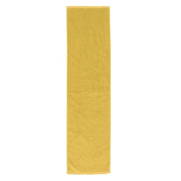 Towelsoft Premium Terry Velour fitnes Towel, 12 inch x 44 inch Yellow Fitness-EV1411-YLW - main