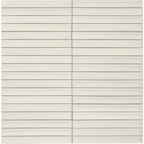 Daltile Artefino Vintage 1.5 x 6 Pyramid Mosaic 9.70 SQFT/Carton, 10PK AR441/26PYRMSGL - main