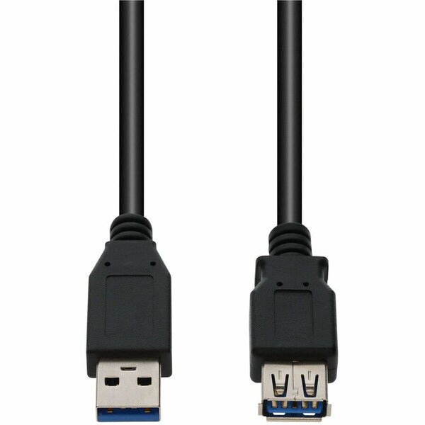Add-On AddOn 15ft USB A 3.0 Male to Female Black Cable USB3EXTAA15-AO - main