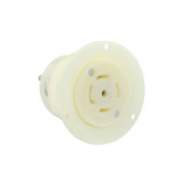 Leviton Industrial Grade Flanged Outlet 30 Amp, 347/600 Volt 3PY 2836 - main