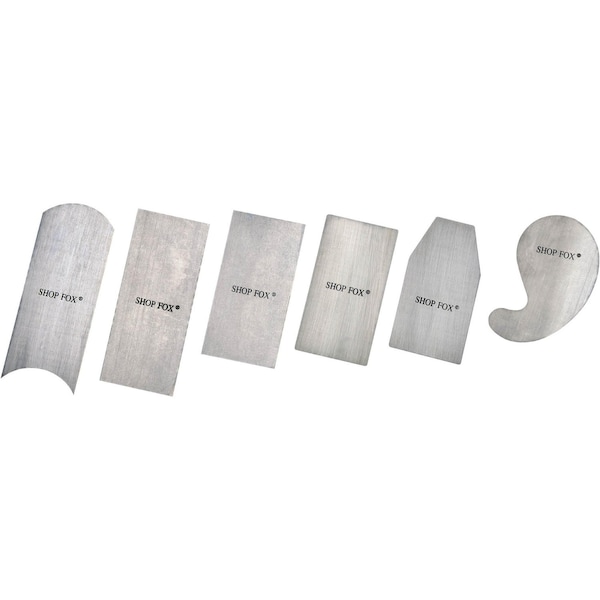 Shop Fox 6 Pc. Scraper Set D3294 - main