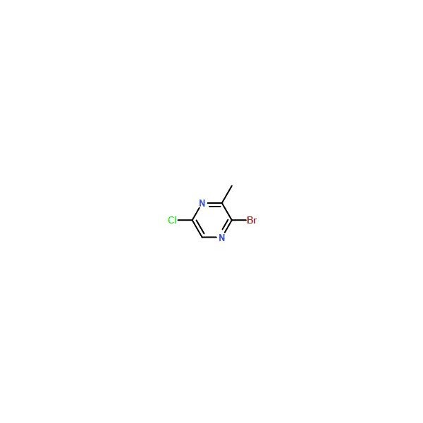 Ak Scientific 2-Bromo-5-chloro-3-methylpyrazine (1g), CAS 1260664-82-1 4953AA-1g - main