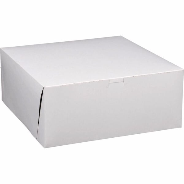 Sct Bakery Boxes, Standard, 14 x 14 x 6, White, Paper, 50PK 1593 - main