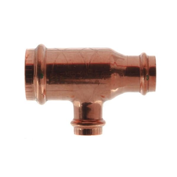 Viega ProPress tee P1 1.5 P2 1 P3 0.75 copper 79660 - main