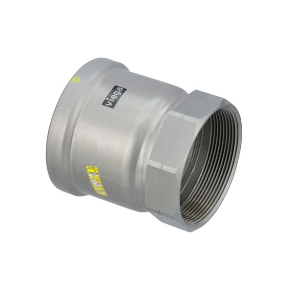 Viega MegaPressG adapter P 4 FPT 4 carbon steel zinc-nickel coating 28765 - main