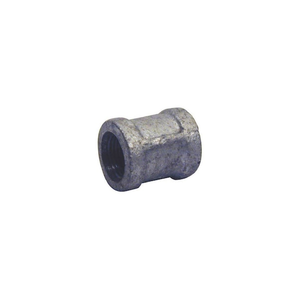 Southland Pipe Fitting, Galvanized Coupling With Stop, 1-In. 511-205HN - main