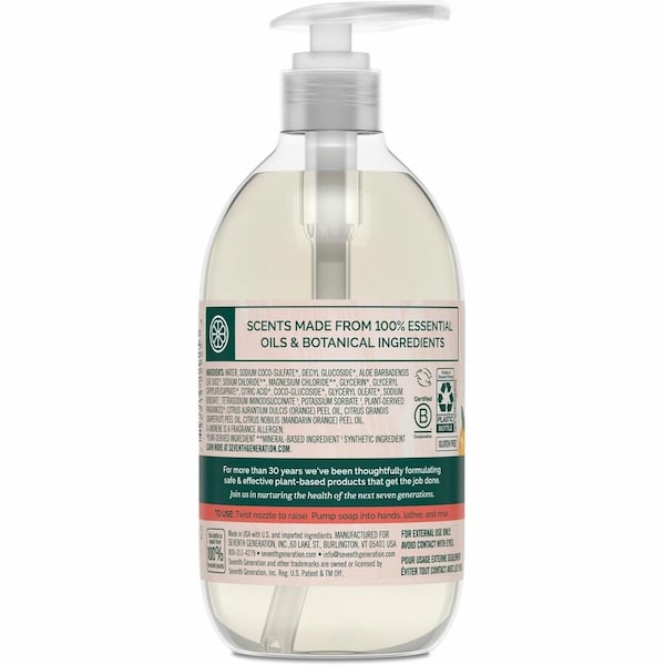 Seventh Generation Hand Wash, Orange SEV22925 - main