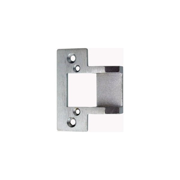 Trine Access Technology 3000 Faceplate 2-3/4in x 1-1/8in with Extended Ramp (Adds 3/8in), T-Strike, Satin Chrome 234X375-26D - main