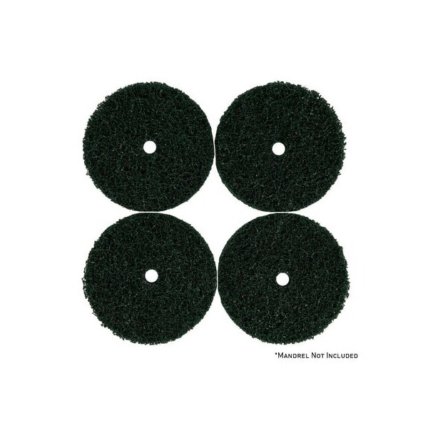 Renegade Products Usa Mini Surface Prep Buff and Blend Discs 1/2 in Arbor Hole Single-Material Pack SBB - main