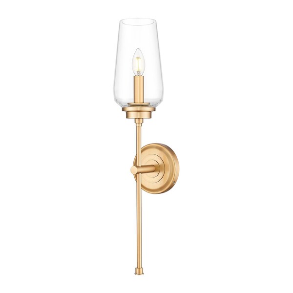 Z-Lite Clara Modern Gold 1 Light Wall Sconce 2013-1S-MGLD - main