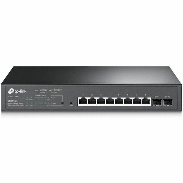 Tp-Link TP-Link JetStream 10-Port Gigabit Smart Switch with 8-Port PoE+ SG2210MP - main