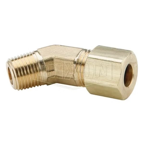 Dixon The Right Connection Tube-to-Pipe Elbow, 1/4 x 1/8 x 7/16-24 in Nominal, Tube x Straight MPT End Sty 179C-0402 - main