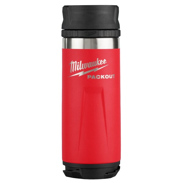 Milwaukee Tool PACKOUT 18OZ INSLD BOTTLE SL Red 48-22-8395R - main