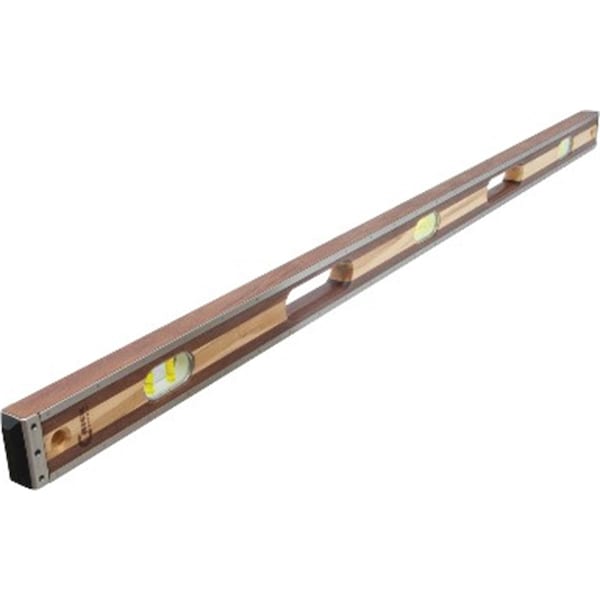 Marshalltown Crick Mason Level, 48in Length, Green Vial Color with Cushioned Rubber Ends 48CLEVGRB - main