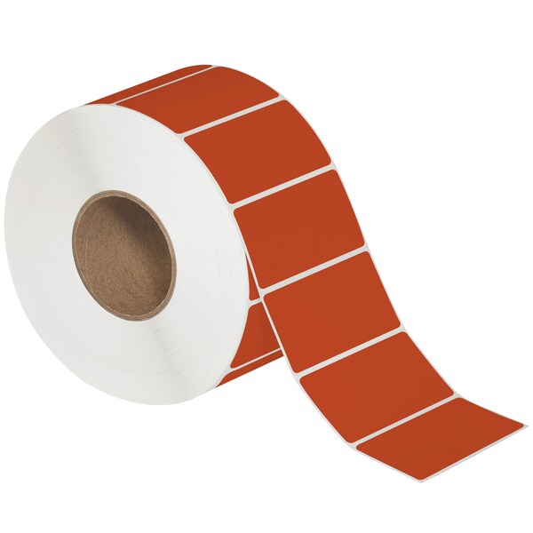 Tape Logic 4 x 2in Red Thermal Transfer Labels THL137RD - main