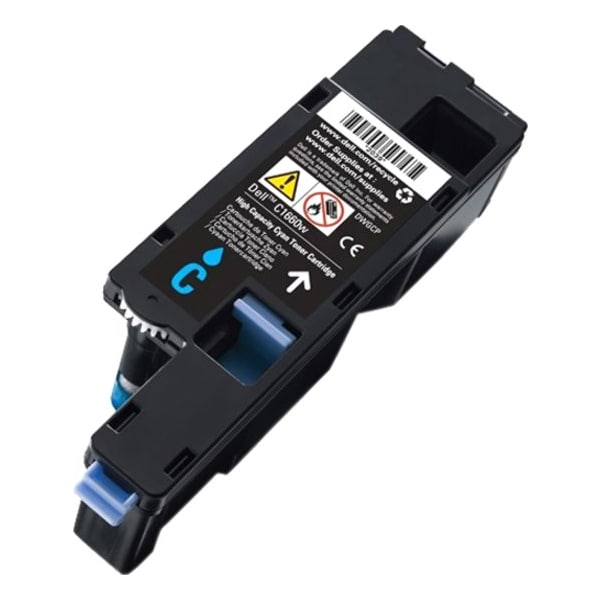 Dell High Yield Laser Toner Cartridge - Cyan - 1 / Pack - 1000 Pages DWGCP - main